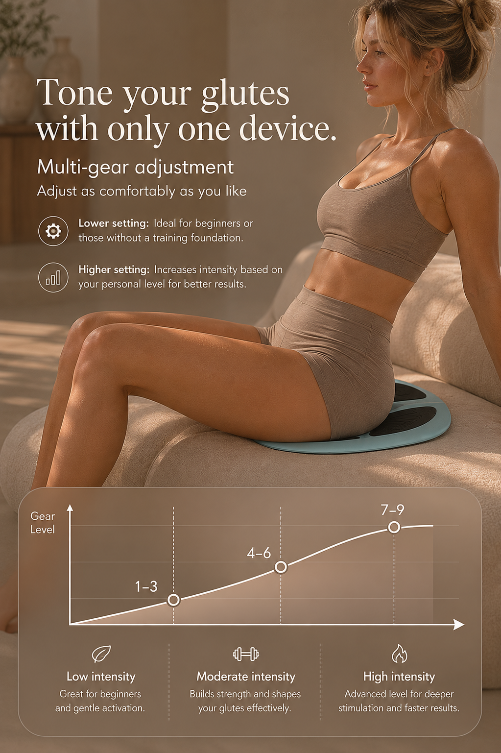 Dermaré SculptSeat EMS Therapy Trainer