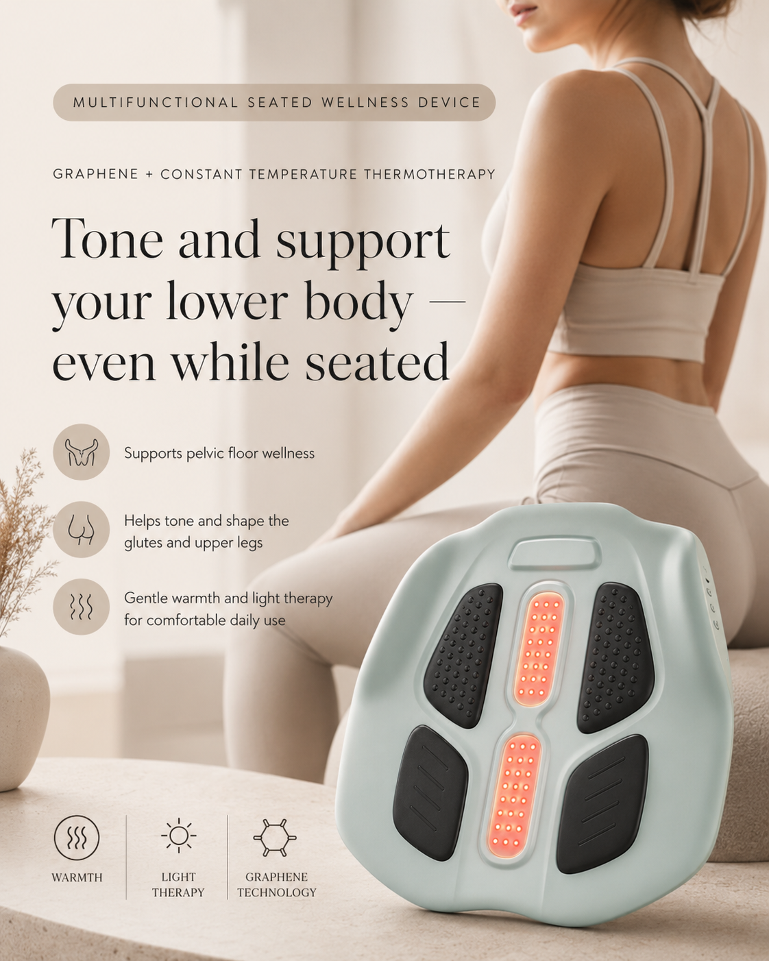 Dermaré SculptSeat EMS Therapy Trainer
